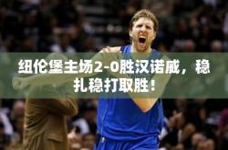 纽伦堡主场2-0胜汉诺威，稳扎稳打取胜！